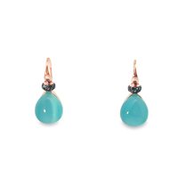 Boucles d'oreilles Lucos Femme in Argent Quarzo ESOR C83-VERDE - ESOR C83-VERDE